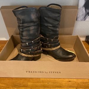Freebird size 8 tall boot